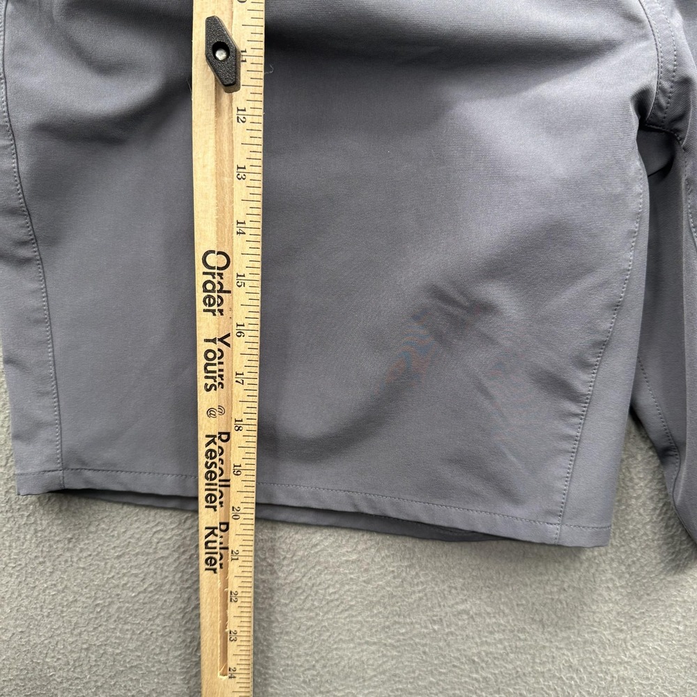Ten Thousand Shorts Mens 2XL Gray Stretch Zip Pockets 9 Inseam Running Athletic - Picture 6 of 8